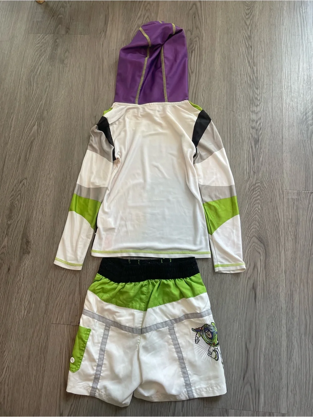 The Disney store buzz lightyear swim set